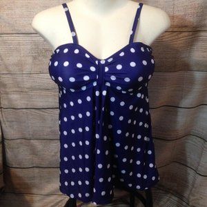 NWT Cute Polka Dot swim suit top by AvidLove size XXXL